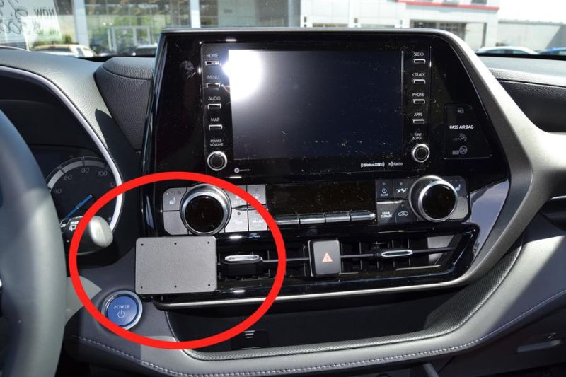Trim Frame Toyota Highlander 2020> keskele