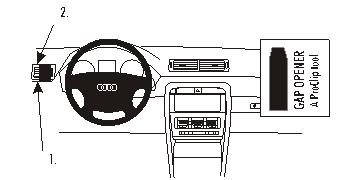 Trim Frame Audi A4 Avant 02-07, A4 Sedan 01-07