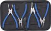 Tweezer Set Lukustusrõnga tangide komplekt 4 osa 150 mm