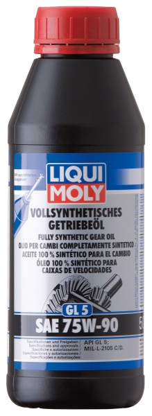 Transmission Oil 75W-90 (GL-5) 0,5L