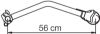 Extension Set, trailer hitch bike carrier Omnibike 4 raami hoidik 56cm