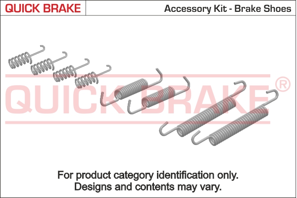 Accessory Kit, brake shoes Lada