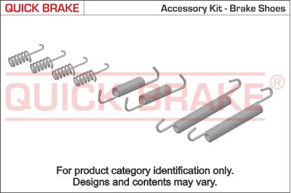 Accessory Kit, brake shoes Lada