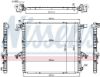 Radiator, engine cooling VW-AMAROK 2.0 TDI  10-