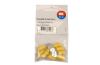 Terminal, electric universal parts plaatpistik 6.3x0.8mm kollane