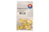 Terminal, electric universal parts pulkpistik 2.7mm kollane 10tk