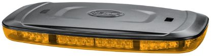 Warning Light 12-24V 400mm jalakinnitus kollane klaas