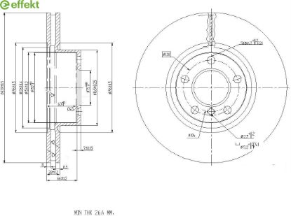 Brake Disc BMW - 34 10 6 787 490