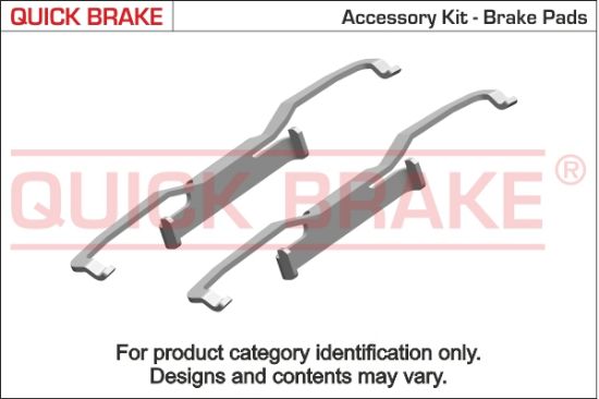 Accessory Kit, disc brake pad BMW, JAGUAR