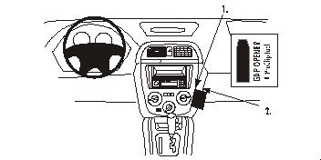 Trim Frame Subaru Impreza 01-03