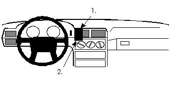 Trim Frame Volvo 850 92-97