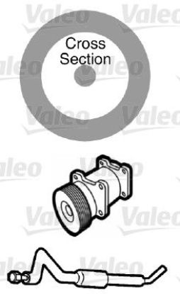 Gasket, coolant pipe OPEL/GM