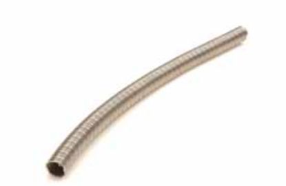 Muffler pipe, pre-heater 24 MM INOX 2-KORDNE (1 meeter)