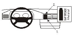 Trim Frame MB 124 (200-500E) 86-94