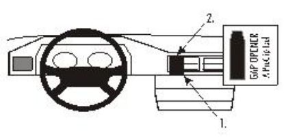 Trim Frame MB 124 (200-500E) 86-94