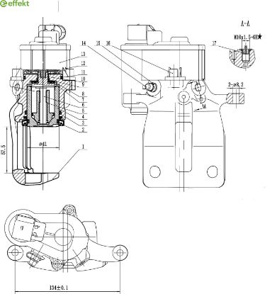 Brake Caliper VOLVO - 36001375