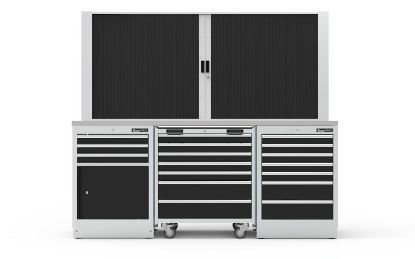 Tool Cabinet 3 moodulit suletava seinaga