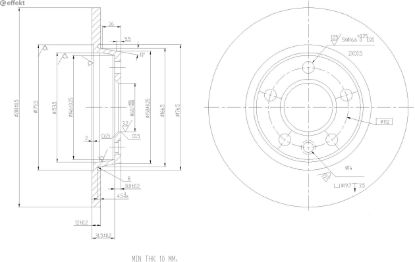 Brake Disc VAG - 7D0 615 601