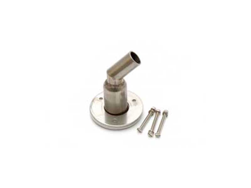 Exhaust hull fitting, pre-heater läbiviik 24mm 90kraadi sile