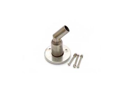 Exhaust hull fitting, pre-heater läbiviik 24mm 90kraadi sile