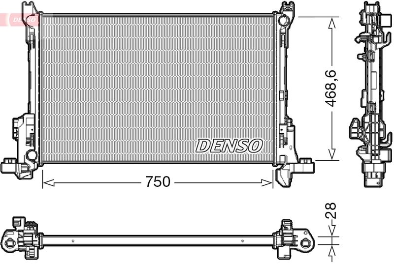 Radiator, engine cooling RENAULT - 21 41 035 69R Radiator, engine cooling RENAULT - 21 41 035 69R