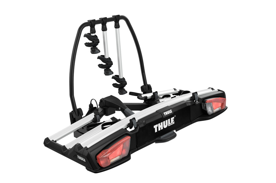 Bike Rack, trailer hitch carrier VeloSpace XT 3 (3 kuni 4 rattale, 13pin)