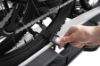 Bike Rack, trailer hitch carrier VeloSpace XT 3 (3 kuni 4 rattale, 13pin)
