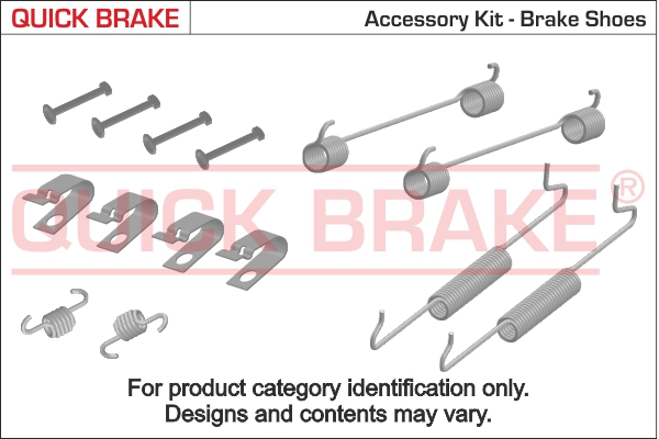 Accessory Kit, brake shoes Ford, Mazda