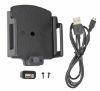 Mobile phone/PDA holder laius 75-89mm, paksus 6-10mm, Micro USB