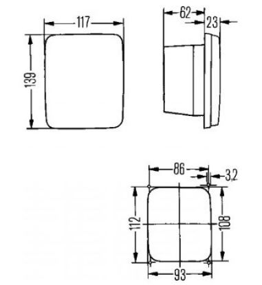 Tail Light Piduri tuli - RT