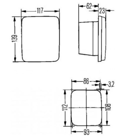 Tail Light Piduri tuli - RT