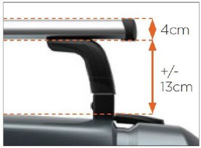 Roof Rack kõrge, 1,5m, Ducato/Boxer/Jumper (täielik)