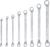 Double Ring Spanner Set 8-piece "Deep Crank" Double Ring Spanner Set, 6x7-