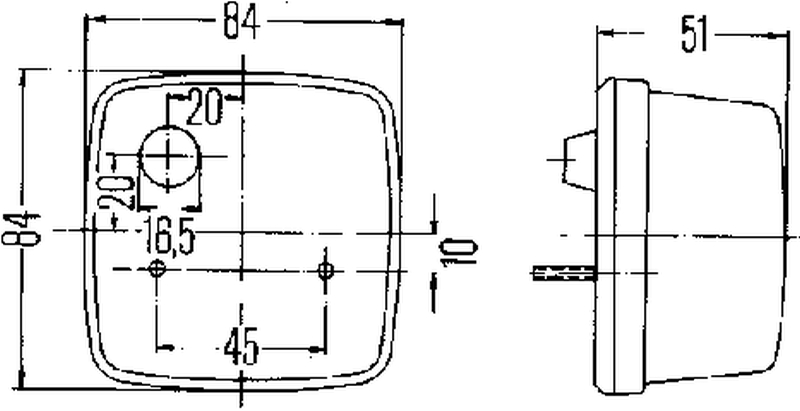 Tail Light Taga-pidurdustuli - E1 31453