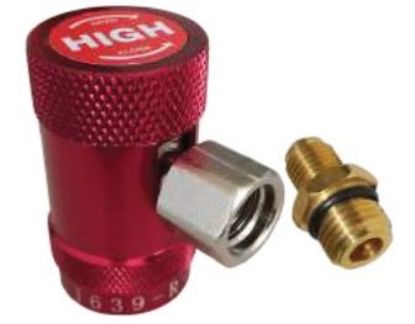 Gasket, coolant pipe R1234yf M12x1,5 + adapter 1/4"  1tk