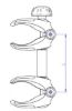 Extension Set, trailer hitch bike carrier Omnibike Elite G2 raami hoidik4