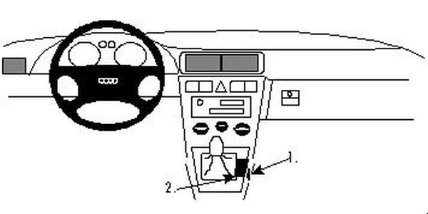Trim Frame Audi A3 97-99