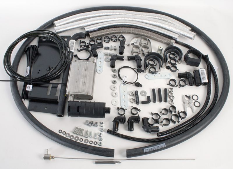 Assembly kit, auxilliary heater Kit Golf VII Sportsvan P/D MY12 TTEvo
