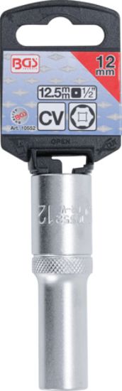 Socket Wrench Insert Deep Socket "Pro Torque®" 1/2", 12 mm