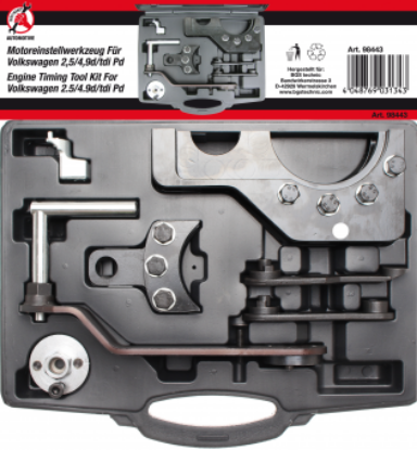 Adjustment Tool Kit, valve timing Engine Timing Tool Set for VAG 2.5 / 4.9D / TDI Pu