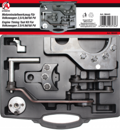 Adjustment Tool Kit, valve timing Engine Timing Tool Set for VAG 2.5 / 4.9D / TDI Pu