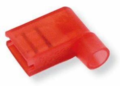 Terminal, electric universal parts plaat nurga all isol. 6,3mm pun 50tk