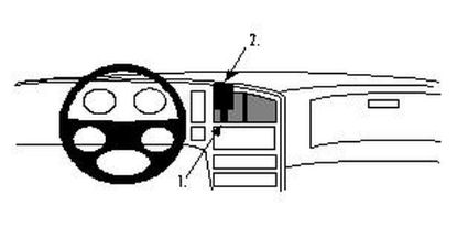 Trim Frame Saab 85-98