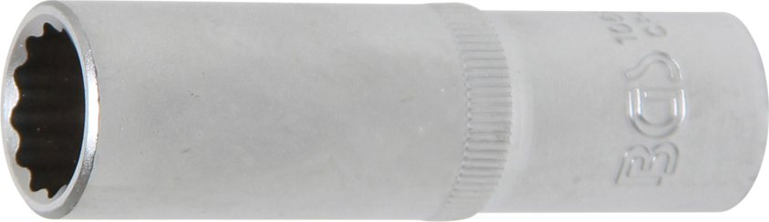 Socket Wrench Insert 1/2" Deep Socket, 12-pt, 15 mm