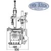 Valve, flame starter system TW X-36 WDK Automaatne 400 V / 3 faasi