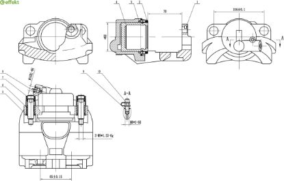 Brake Caliper VOLVO - 1379933