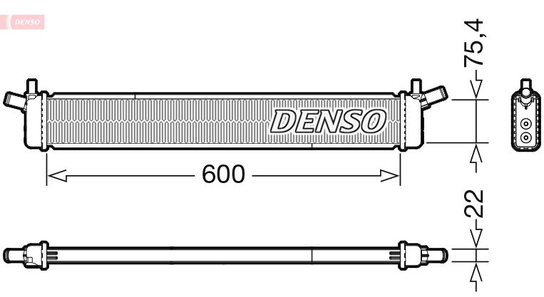 Radiator, engine cooling TOYOTA G901002010