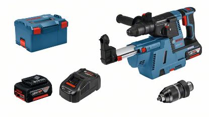 Electrical Tool Set (rechargeable) GBH 18V-26 F + GDE 18V-26, 2x6.0Ah, 1880CV, 18V, 4