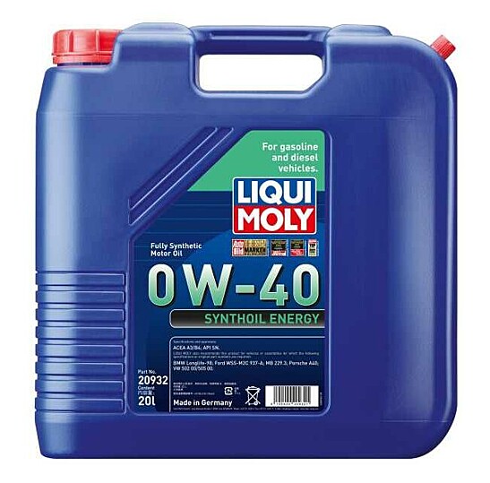 Engine Oil Energy t.sünt. 0W-40 20L