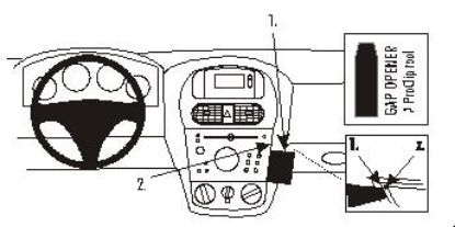Trim Frame Opel Corsa Combo 01-04